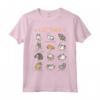 Cat Yoga Poses Cats Practicing Mindfulness Meditation Kitten Maglietta - Peace and Harmony with Cats - Great Gift for Cat Lovers and Yoga Enthusiasts