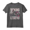 Leggende della Boxe - Maglietta Boxer Moda per gli Appassionati di Sport da Combattimento