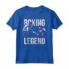 Leggende della Boxe - Maglietta Boxer Moda per gli Appassionati di Sport da Combattimento