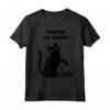Personale Gatto Servo - Camicia Divertente Gatto Nero - Regalo Maglietta per Amanti dei Gatti - Ideale per Natale o San Valentino
