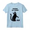 Personale Gatto Servo - Camicia Divertente Gatto Nero - Regalo Maglietta per Amanti dei Gatti - Ideale per Natale o San Valentino