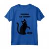 Personale Gatto Servo - Camicia Divertente Gatto Nero - Regalo Maglietta per Amanti dei Gatti - Ideale per Natale o San Valentino