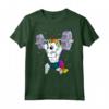 Manly Unicorn Bodybuilding Muscle - Divertente Maglietta per Allenamento in Palestra - Idea Regalo per Bodybuilder e Weightlifter