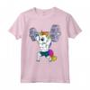 Manly Unicorn Bodybuilding Muscle - Divertente Maglietta per Allenamento in Palestra - Idea Regalo per Bodybuilder e Weightlifter