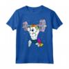 Manly Unicorn Bodybuilding Muscle - Divertente Maglietta per Allenamento in Palestra - Idea Regalo per Bodybuilder e Weightlifter