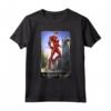 HapTiger Iron Man Card Art - The Armored Avenger Officially Licensed T-shirt for Marvel Fans - 18MARV00597A-001