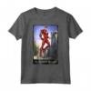 HapTiger Iron Man Card Art - The Armored Avenger Officially Licensed T-shirt for Marvel Fans - 18MARV00597A-001