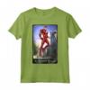 HapTiger Iron Man Card Art - The Armored Avenger Officially Licensed T-shirt for Marvel Fans - 18MARV00597A-001