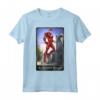 HapTiger Iron Man Card Art - The Armored Avenger Officially Licensed T-shirt for Marvel Fans - 18MARV00597A-001