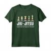Jiu Jitsu Belt Rank Chess - Vintage Invecchiato BJJ T-shirt - Cool Angoscia Design for Jiujitsu and Grappling Enthusiasts
