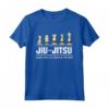 Jiu Jitsu Belt Rank Chess - Vintage Invecchiato BJJ T-shirt - Cool Angoscia Design for Jiujitsu and Grappling Enthusiasts