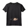 Annuncio di Gravidanza - Baby Reveal Baby Boy Peeking Maglietta con Collo a V - Ideale come Regalo per Future Mamme