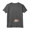 Annuncio di Gravidanza - Baby Reveal Baby Boy Peeking Maglietta con Collo a V - Ideale come Regalo per Future Mamme
