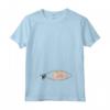 Annuncio di Gravidanza - Baby Reveal Baby Boy Peeking Maglietta con Collo a V - Ideale come Regalo per Future Mamme