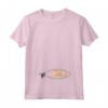 Annuncio di Gravidanza - Baby Reveal Baby Boy Peeking Maglietta con Collo a V - Ideale come Regalo per Future Mamme