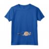 Annuncio di Gravidanza - Baby Reveal Baby Boy Peeking Maglietta con Collo a V - Ideale come Regalo per Future Mamme