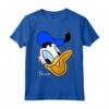 HapTiger Mickey And Friends Donald Duck Big Face Signature Maglietta - Officially Licensed Disney Apparel for Fans - Buy Online Now