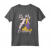 HapTiger Tangled Rapunzel It's My Seventh Birthday Maglietta - Officially Licensed Rapunzel Birthday T-Shirt for Boys and Girls