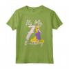 HapTiger Tangled Rapunzel It's My Seventh Birthday Maglietta - Officially Licensed Rapunzel Birthday T-Shirt for Boys and Girls