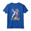 HapTiger Tangled Rapunzel It's My Seventh Birthday Maglietta - Officially Licensed Rapunzel Birthday T-Shirt for Boys and Girls