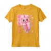 Carino Kawaii Boba Tè Gatto - Maglietta Anime Girls Giapponese - Ideale per Amanti del Kawaii e del Tè Boba