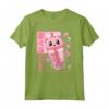 Carino Kawaii Boba Tè Gatto - Maglietta Anime Girls Giapponese - Ideale per Amanti del Kawaii e del Tè Boba