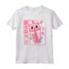 Carino Kawaii Boba Tè Gatto - Maglietta Anime Girls Giapponese - Ideale per Amanti del Kawaii e del Tè Boba