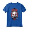 HapTiger Ant-Man & The Wasp Red Headshot Badge Maglietta - Officially Licensed Marvel Apparel for Fans - Buy Now!