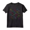 Family Guy Peter Lois Meg Stewie Brian Chris Neon Faces Maglietta - Official Family Guy Merchandise for Men, Women, Boys, and Girls