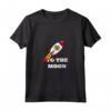 Bitcoin to the Moon - Vallstreet Krypto Moneta Maglietta - Design Criptovaluta per Regalo di Compleanno o Feste