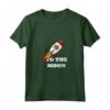 Bitcoin to the Moon - Vallstreet Krypto Moneta Maglietta - Design Criptovaluta per Regalo di Compleanno o Feste