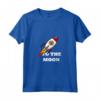 Bitcoin to the Moon - Vallstreet Krypto Moneta Maglietta - Design Criptovaluta per Regalo di Compleanno o Feste