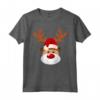 Rudolf, Naso Rosso per Natale - Maglietta Festiva di Natale, Regalo Divertente per la Stagione Natalizia