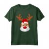 Rudolf, Naso Rosso per Natale - Maglietta Festiva di Natale, Regalo Divertente per la Stagione Natalizia