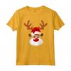 Rudolf, Naso Rosso per Natale - Maglietta Festiva di Natale, Regalo Divertente per la Stagione Natalizia