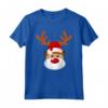 Rudolf, Naso Rosso per Natale - Maglietta Festiva di Natale, Regalo Divertente per la Stagione Natalizia