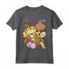 Geco Leopardino Kawaii Geco Leopardo Ramen Lucertola Maglietta - Ideale per Amanti del Ramen e dei Gechi - Perfetta per Appassionati di Cibo Giapponese