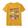 Geco Leopardino Kawaii Geco Leopardo Ramen Lucertola Maglietta - Ideale per Amanti del Ramen e dei Gechi - Perfetta per Appassionati di Cibo Giapponese