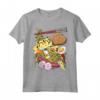 Geco Leopardino Kawaii Geco Leopardo Ramen Lucertola Maglietta - Ideale per Amanti del Ramen e dei Gechi - Perfetta per Appassionati di Cibo Giapponese