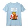 Pizza King - Camicia Amante Pizza | Carina Maglietta per gli Amanti della Pizza - Ideale per Chi Ama il Cibo Italiano