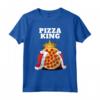 Pizza King - Camicia Amante Pizza | Carina Maglietta per gli Amanti della Pizza - Ideale per Chi Ama il Cibo Italiano
