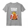 Pizza King - Camicia Amante Pizza | Carina Maglietta per gli Amanti della Pizza - Ideale per Chi Ama il Cibo Italiano
