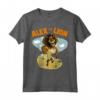 HapTiger Alex The Lion Desert Text Poster Maglietta - Officially Licensed Apparel for Fans