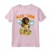 HapTiger Alex The Lion Desert Text Poster Maglietta - Officially Licensed Apparel for Fans