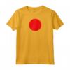 Giappone Nihon - Maglia con Maniche Raglan e Bandiera Giapponese - Ideale come Regalo per gli Amanti dell'Asia Orientale