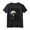 HapTiger The Nightmare Before Christmas Spiral Hill Portrait Maglietta - Officially Licensed Apparel for Fans - Unique Tim Burton Design