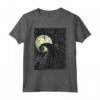 HapTiger The Nightmare Before Christmas Spiral Hill Portrait Maglietta - Officially Licensed Apparel for Fans - Unique Tim Burton Design