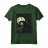 HapTiger The Nightmare Before Christmas Spiral Hill Portrait Maglietta - Officially Licensed Apparel for Fans - Unique Tim Burton Design
