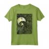 HapTiger The Nightmare Before Christmas Spiral Hill Portrait Maglietta - Officially Licensed Apparel for Fans - Unique Tim Burton Design