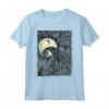 HapTiger The Nightmare Before Christmas Spiral Hill Portrait Maglietta - Officially Licensed Apparel for Fans - Unique Tim Burton Design